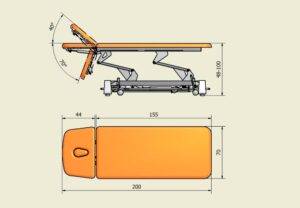 Image pour Table stationnaire SS-H01