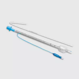 Sonde endotrachéale renforcée avec ballonnet et stylet préchargé stérile