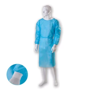 Blouse médicale avec poignets tricotés non tissé, non stérile DaoLab